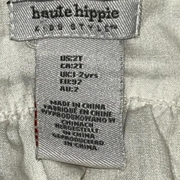 Haute Hippie Crocheted White Tiered Dress - Picture 4 of 5